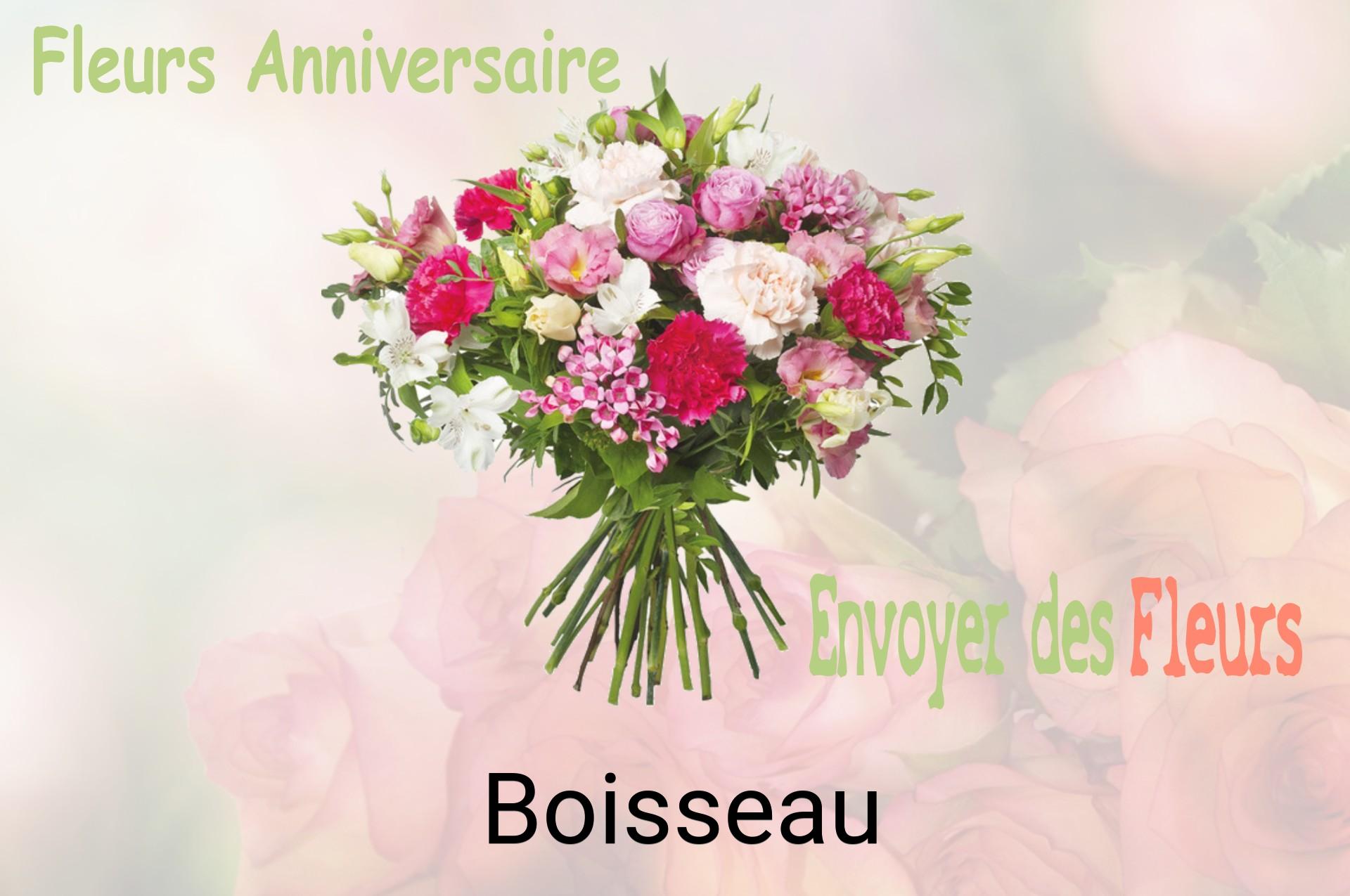 Bouquet de fleurs d’anniversaire livré à Boisseau