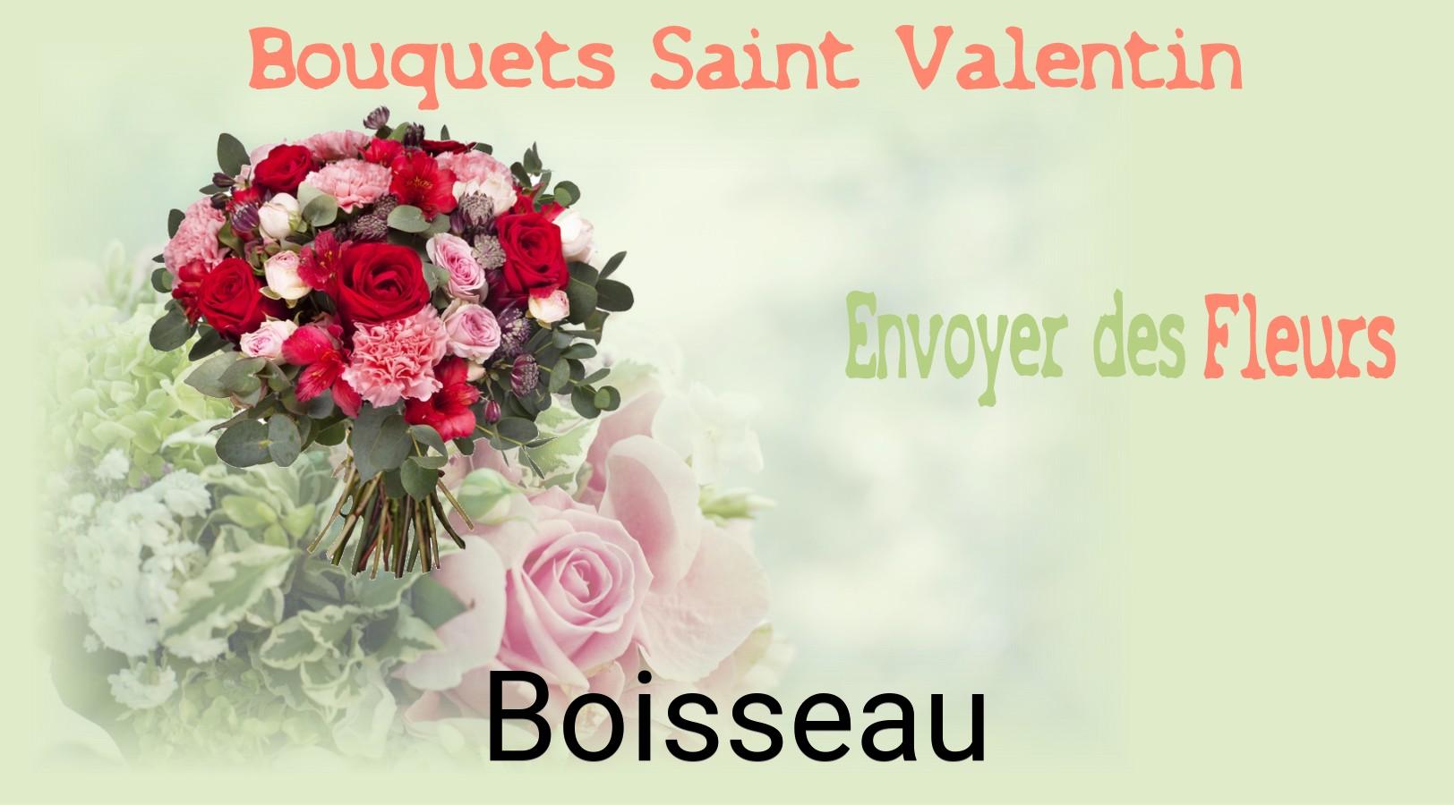 Roses de Saint-Valentin livrées à Boisseau